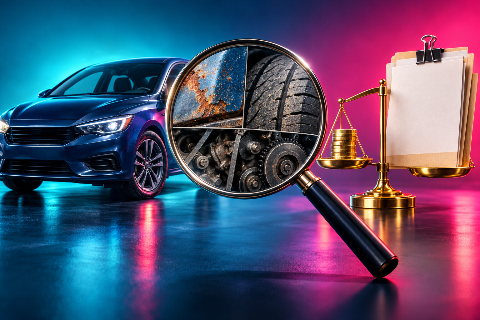 Consideraciones financieras al comprar un auto usado: historial, inspección y trámites