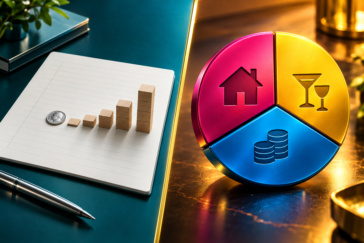 Metodología de presupuesto base cero vs. regla 50/30/20: aplicación en ingresos variables