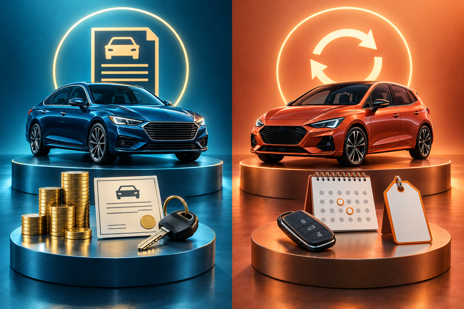 Diferencias entre crédito automotriz tradicional y arrendamiento puro